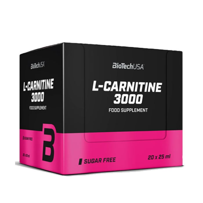 BIOTECH USA L-Carnitine 3000 Box / 20 x 25 ml